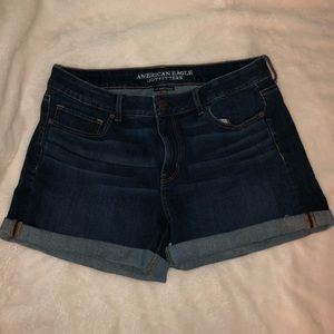 American Eagle Midi Jean Shorts